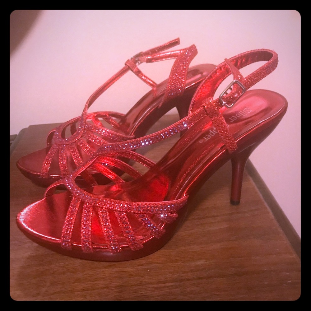 Beautiful sparkling heels